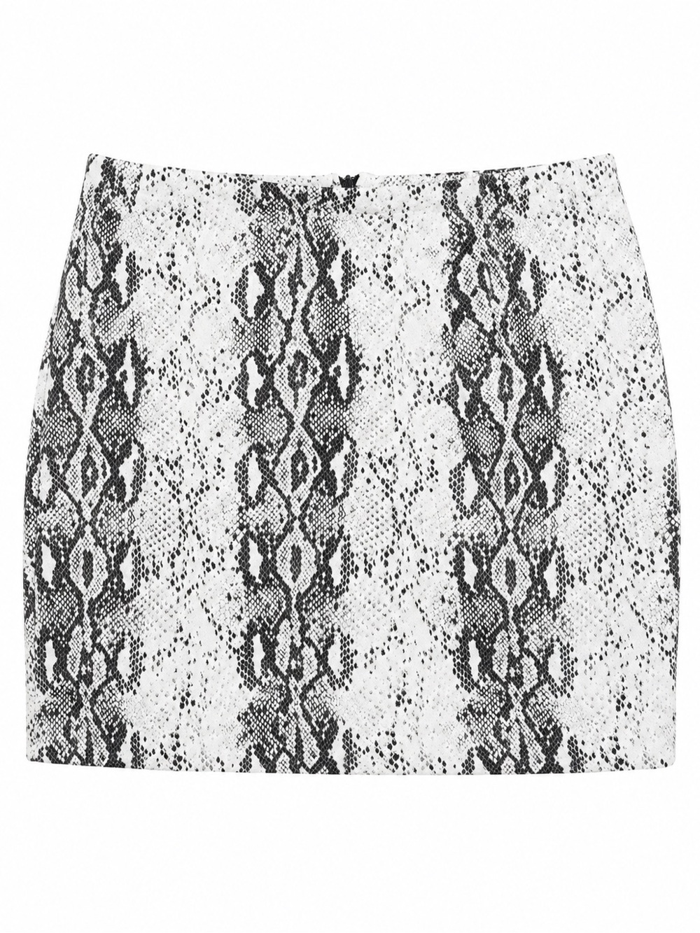 Y2K Snakeskin Mini Skirt Grunge Coquette Indie‎ Sleaze Moto Python Print Small